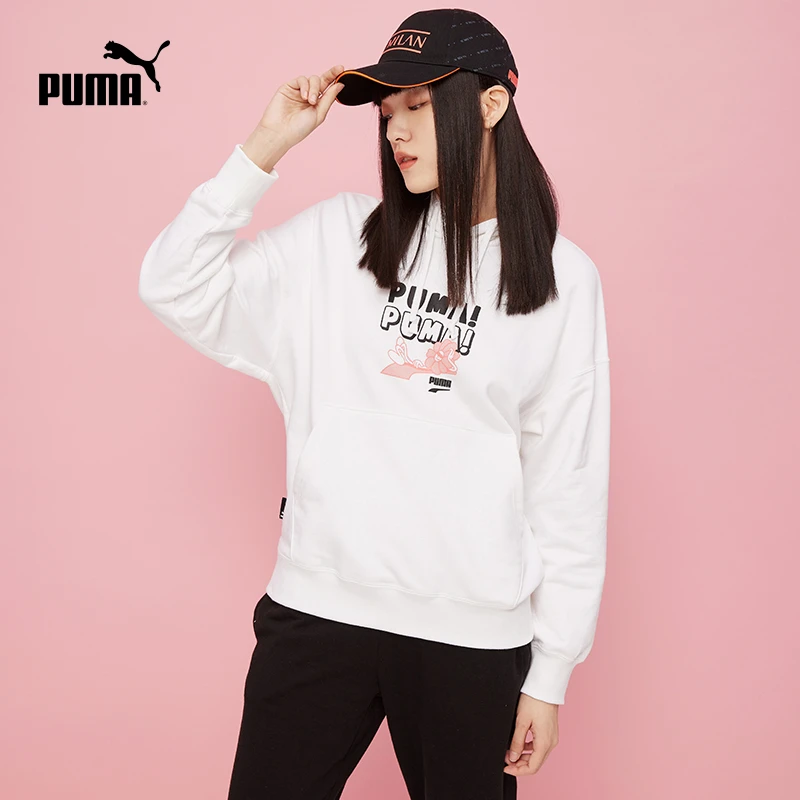 PUMA彪马官方 新款女子复古时尚休闲连帽卫衣 DOWNTOWN 537633