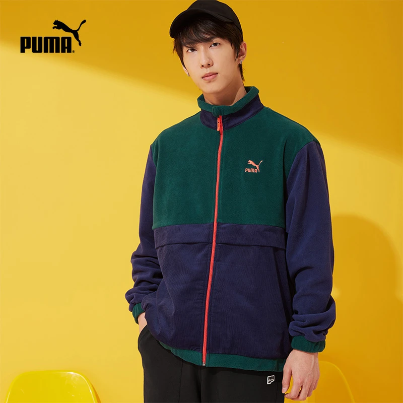 PUMA彪马官方 男子保暖舒适摇粒绒立领拉链外套 WINTER 531274