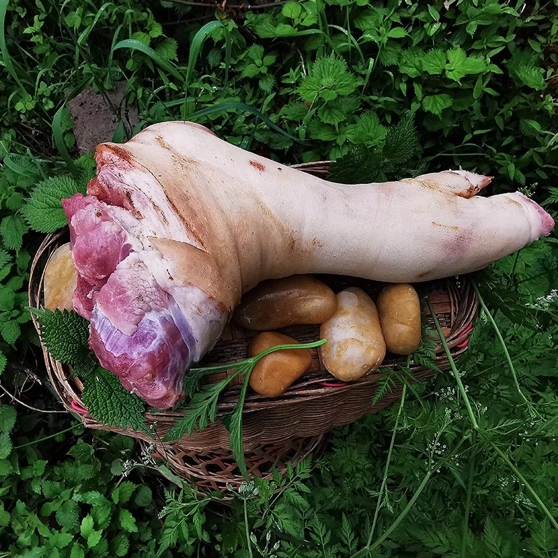 恩施高山农家自养粮食猪现杀新鲜猪（前/后）蹄