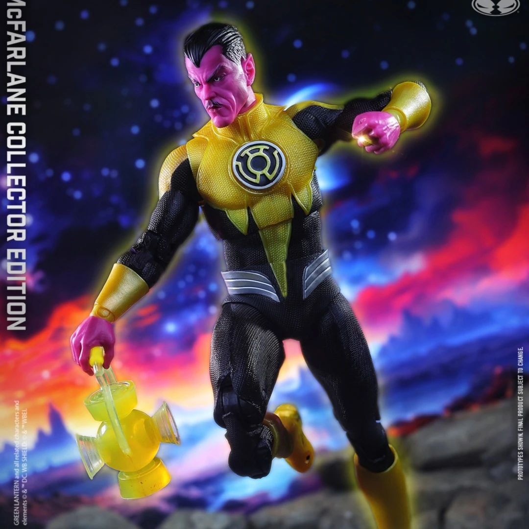 【现货】银标收藏家系列塞尼斯托火风暴DC漫画1/12麦克法兰可动手办