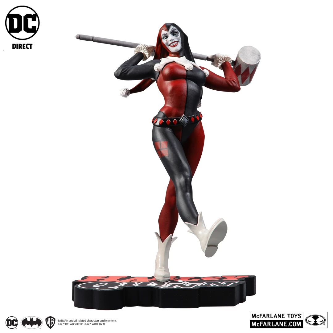 【现货】DC Direct系列黑白红哈莉麦克法兰正版BY STJEPAN SEJIC