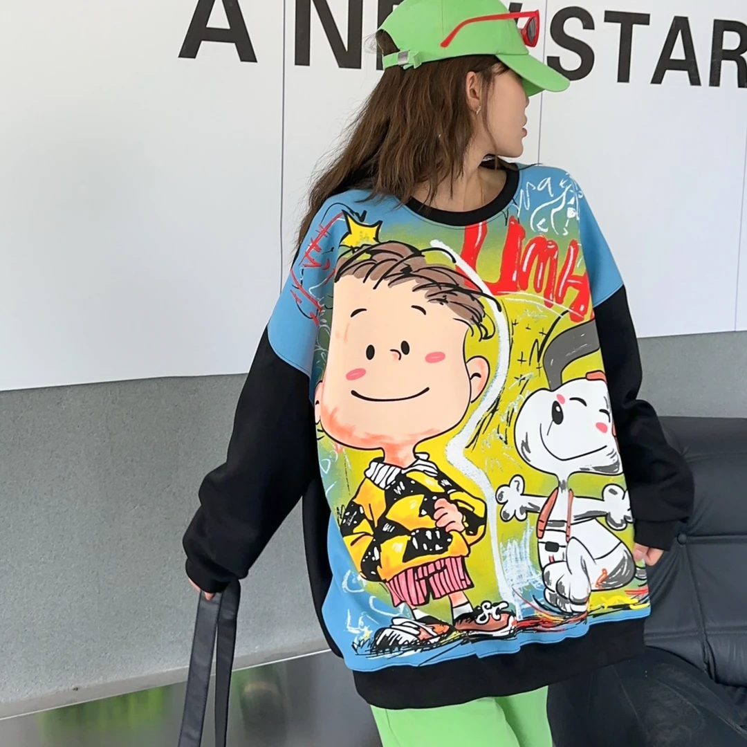 《阳光小盆友潮牌卫衣》时尚百搭男女同款 oversize版型宽松