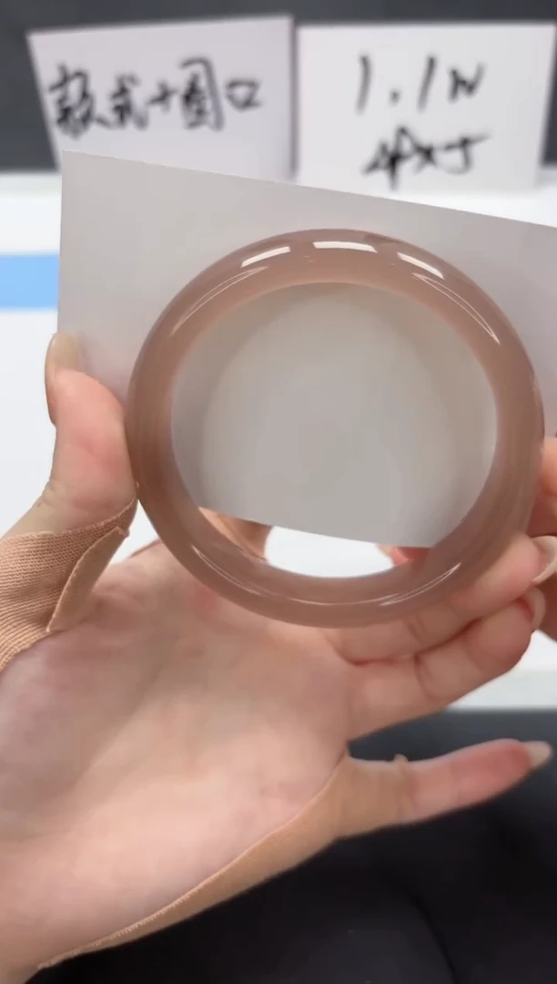 【闪购商品】石英质玉手镯未镶嵌A23-62.5