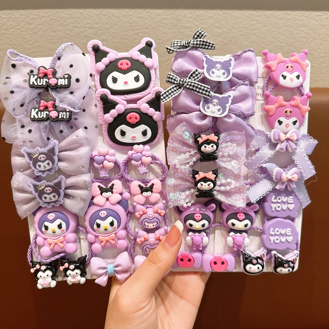 儿童发绳小女孩可爱库洛米高弹力橡皮筋头绳不伤发女童三丽鸥发饰