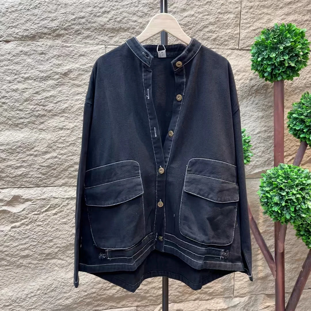 6736新款春秋休闲百搭气质减龄上衣外套