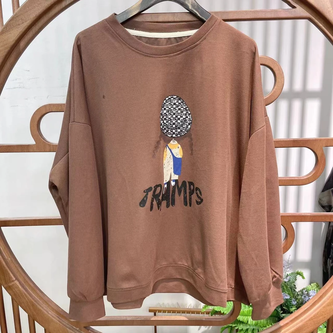 4276新款秋季休闲气质百搭时尚长袖T恤