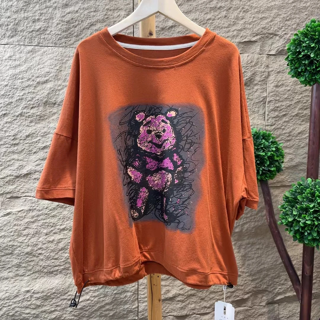 3631新款夏季休闲时尚百搭短袖T恤