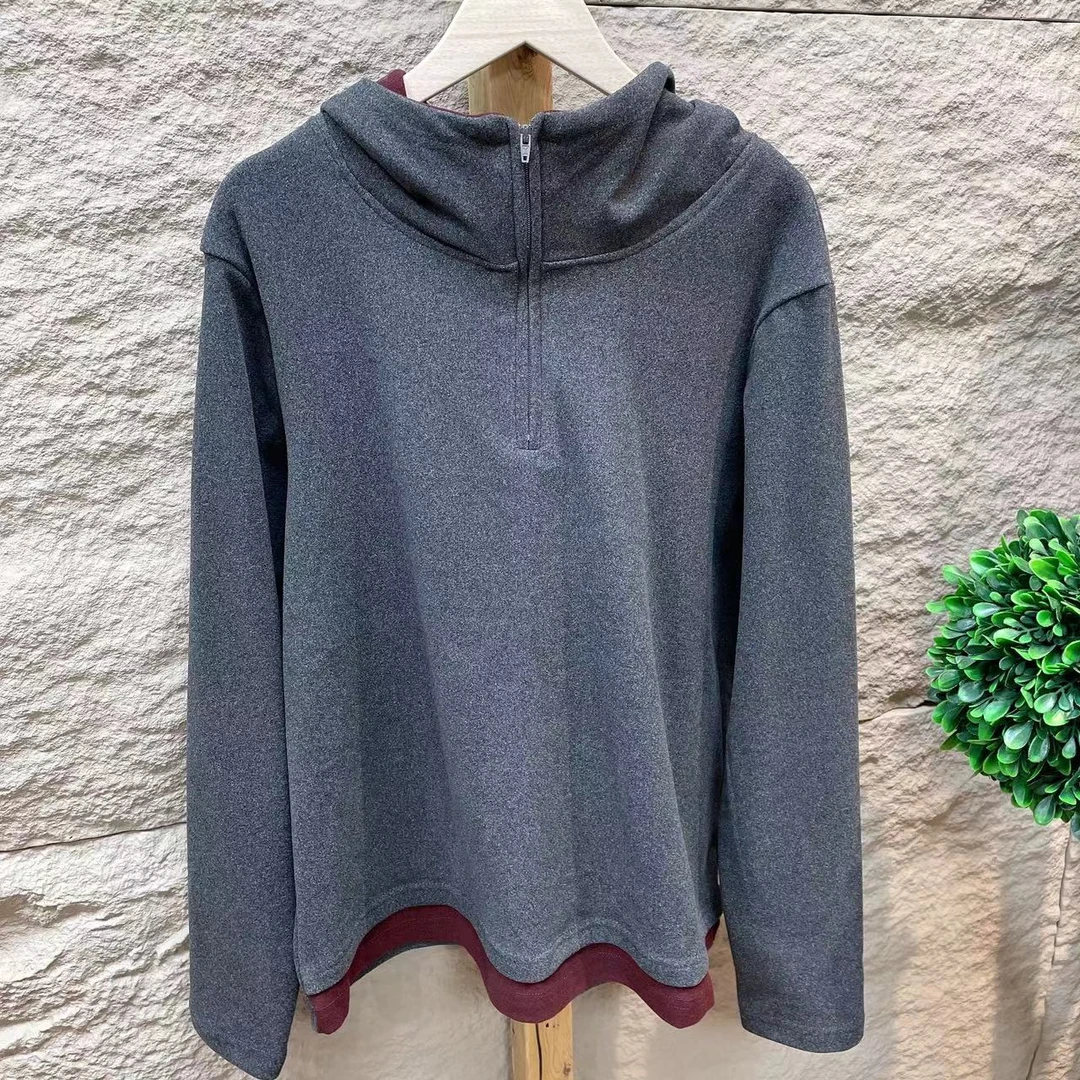 6267新款春秋休闲百搭气质减龄连帽卫衣T恤