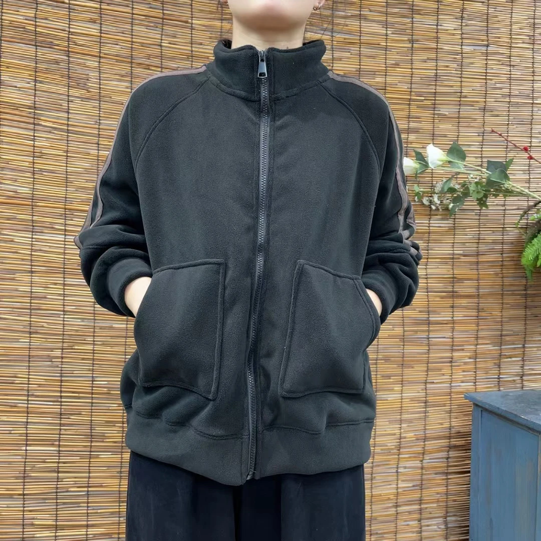 77993新款秋冬加厚休闲百搭减龄卫衣上衣外套