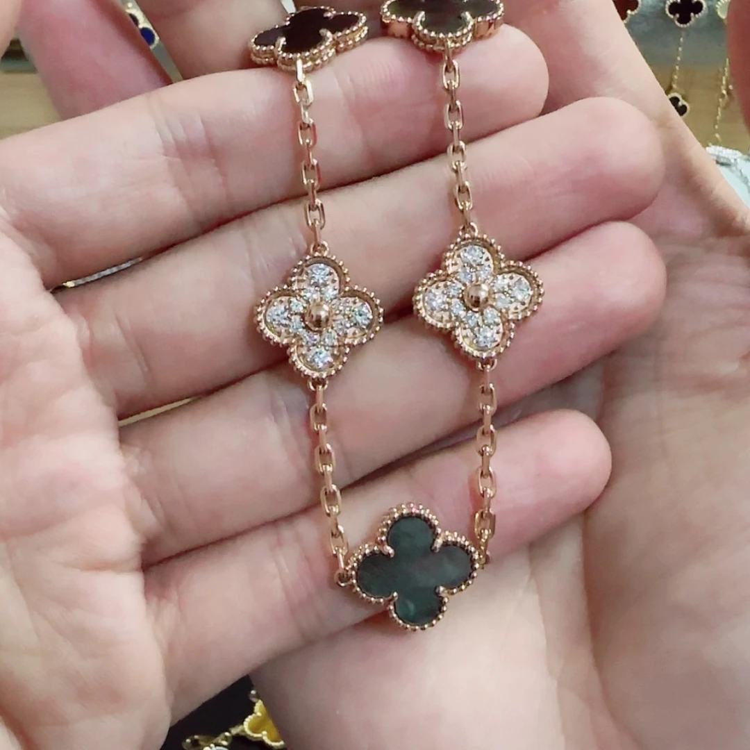 【闪购商品】钻石手链18K金镶嵌