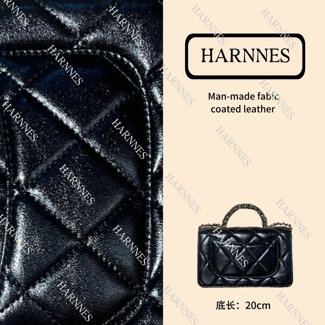 HARNNES/高定腋下菱格单肩斜挎女包-H-19971939