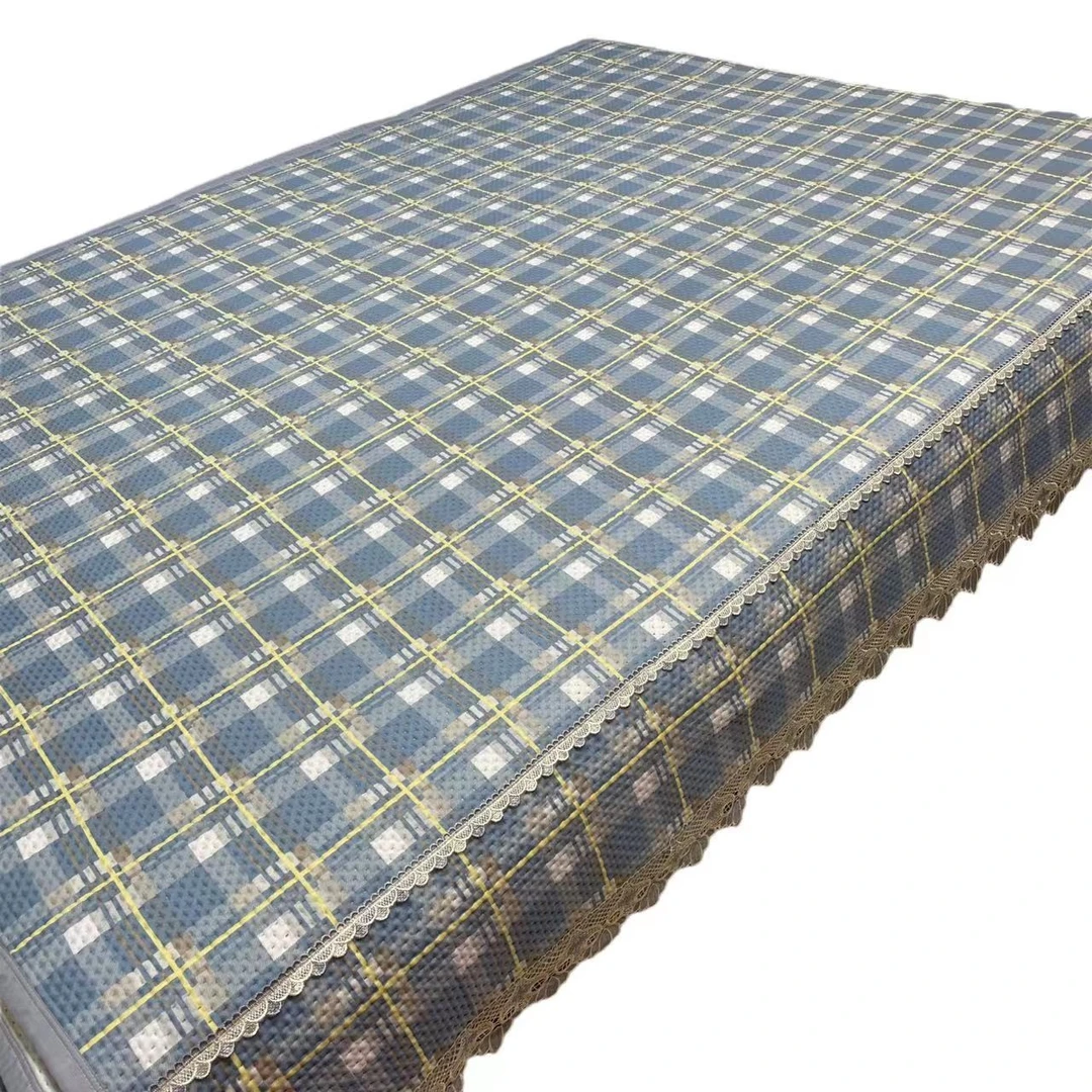 花边款四季通用加大尺寸防滑炕盖榻榻米盖双面花色三层夹棉可机洗