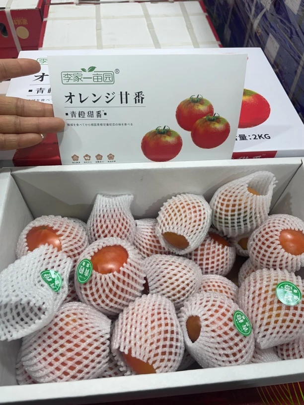 老牛专属 青橙甜蕃 柿子1件4斤礼盒快递包邮