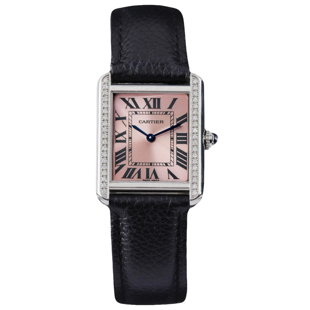 99新 Cartier/卡地亚 坦克系列W5200000石英小号
