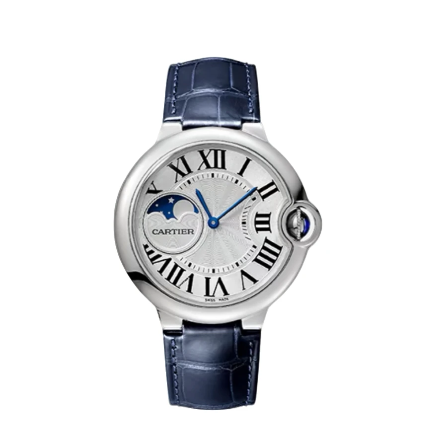 99新 Cartier/卡地亚 蓝气球系列WSBB0020/37mm机械蓝针气质时尚