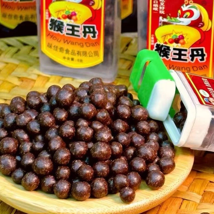 猴王丹陈皮丹怀旧休闲小零食回忆儿时怀旧酸甜的食品话梅丹金猴丹