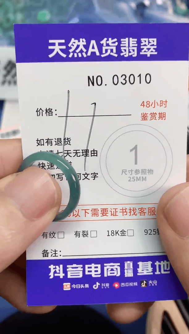 【闪购商品】翡翠颈饰未镶嵌1