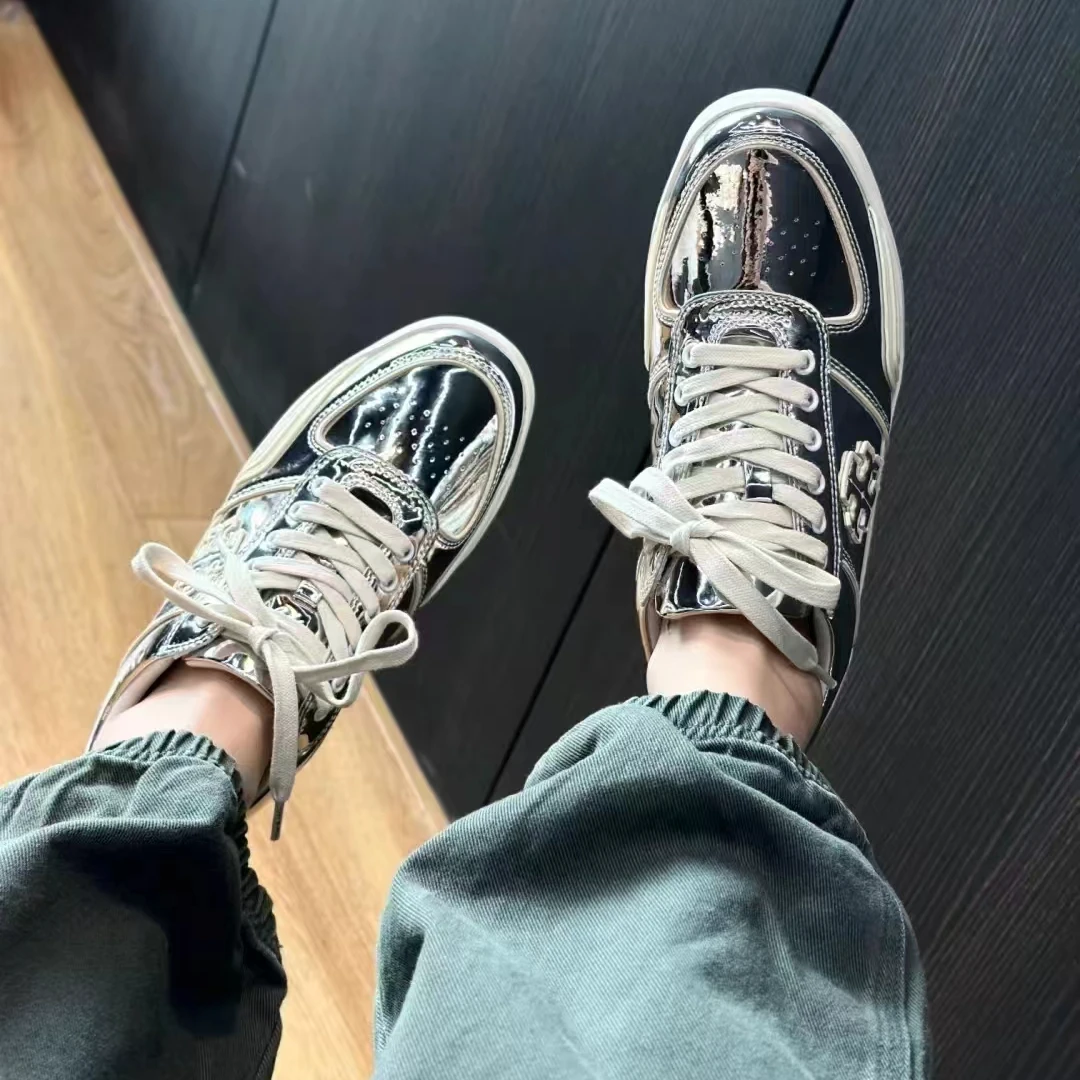 99新 TORY BURCH/汤丽柏琦 银角大王板鞋37.5