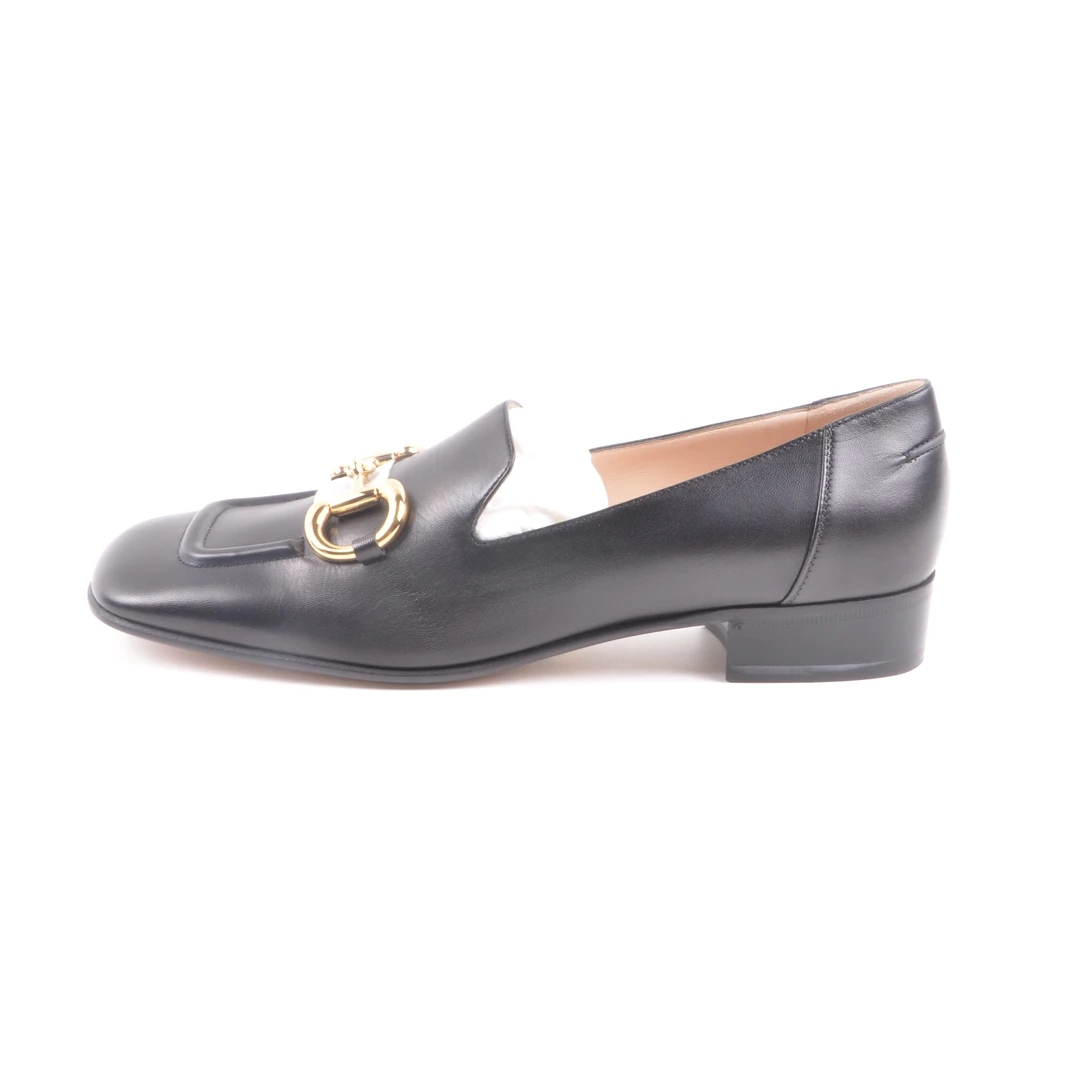 99新 GUCCI/古驰 GUCCI/古驰 女士马衔扣乐福鞋38.5