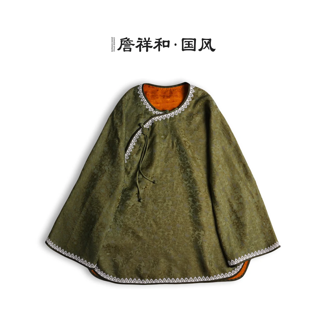 『篱落秋晴』詹祥和·复古新中式香云纱时尚百搭上衣