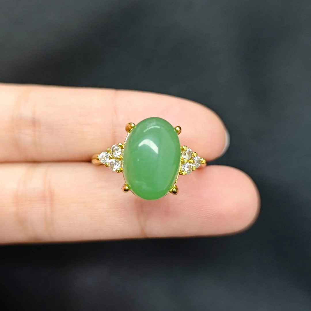 东陵玉戒指C02-26赠礼盒(多样性发)