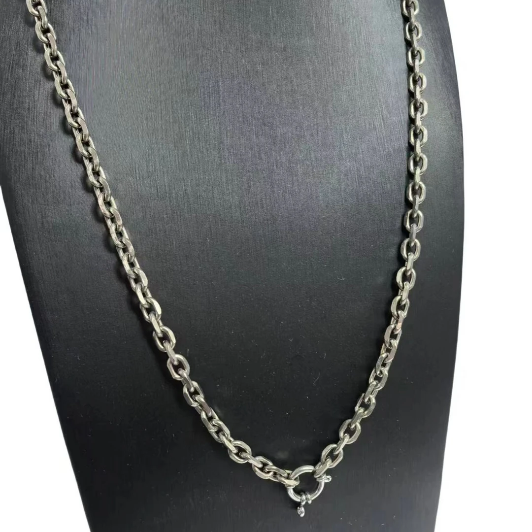 合金项链 纯钛佛牌链男女高级复古唐卡佛牌挂链符管项链挂定制