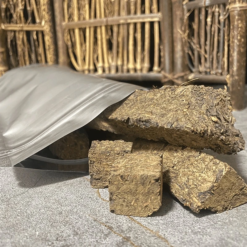 高家山湖南安化黑茶三山老树千两分装500g