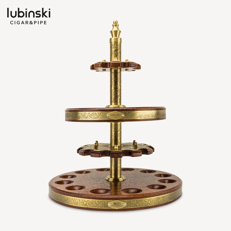 LUBINSKI鲁宾斯基 实木原木色二十座斗架 YJA-12008