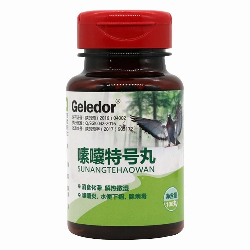 格莱德嗉囔特号丸赛信赛格鸽子嗉囊炎腺病毒下痢水绿便呕吐