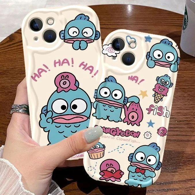 苹果15promax手机壳iPhone14Pro/13华为小米OPPOVIVO荣耀丑鱼汉顿