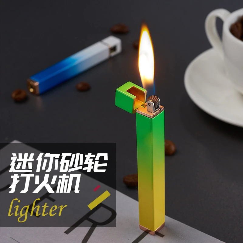 迷你便携烟型超细长条高纯防风打火机一根棍子创意个性送男友礼物