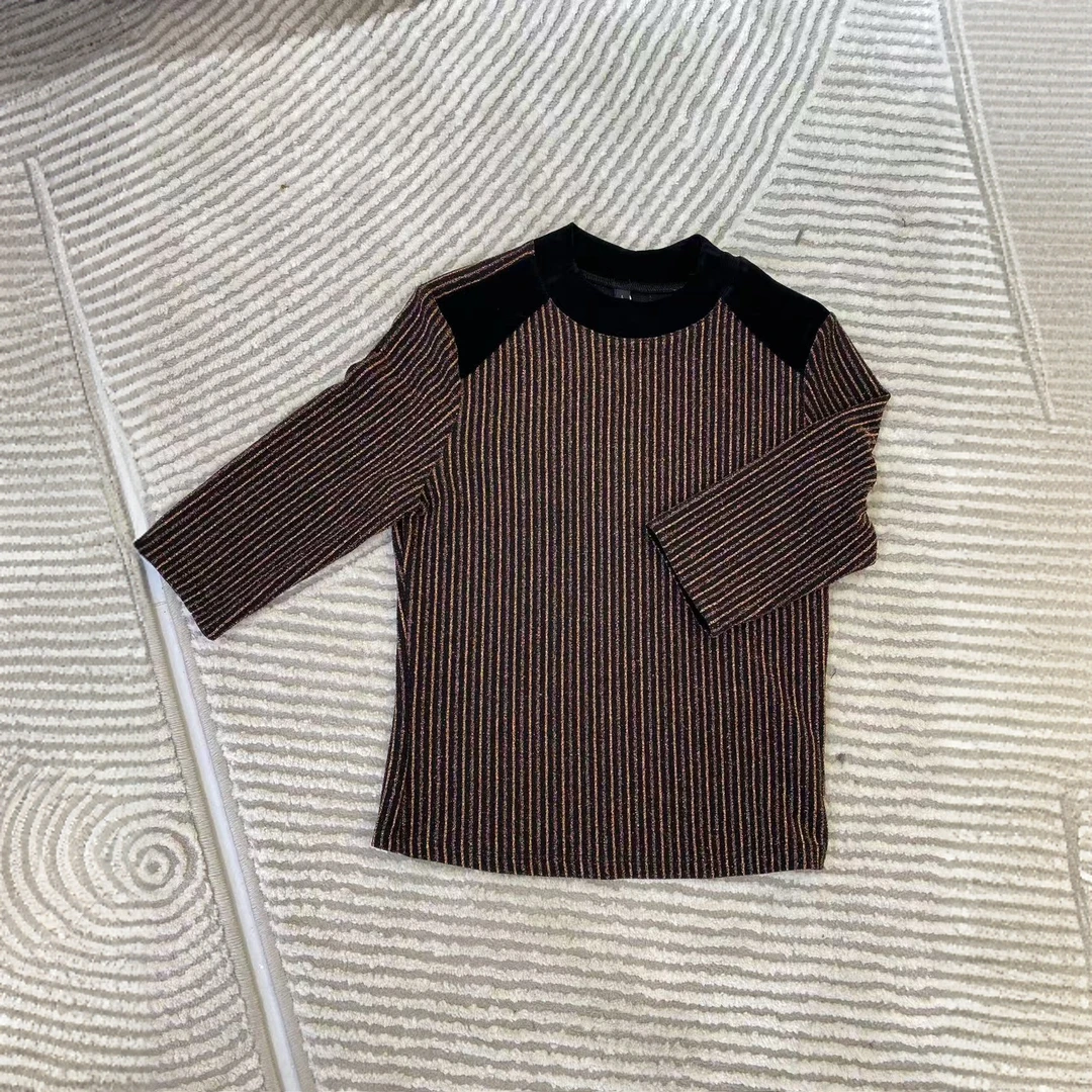 【F831】秋季新款打底衫气质女上衣