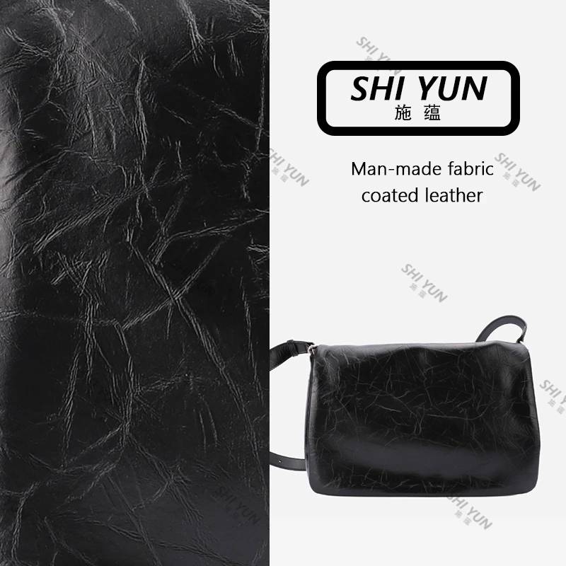 SHIYUN/施蕴黑色秋冬百搭斜挎女包37140