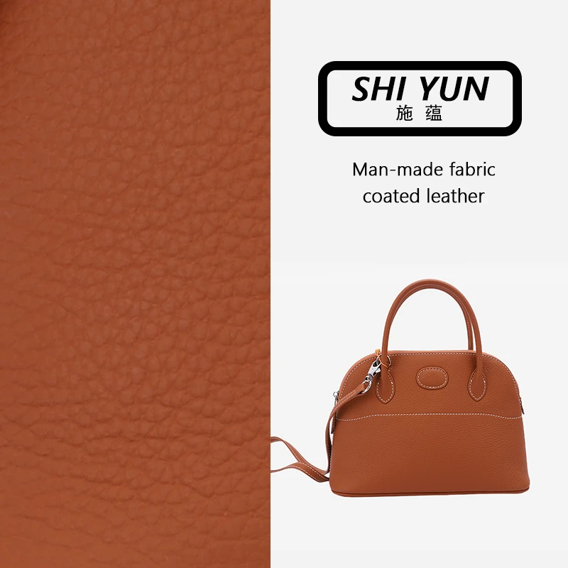 SHIYUN/施蕴棕色秋冬时尚手提女包35026