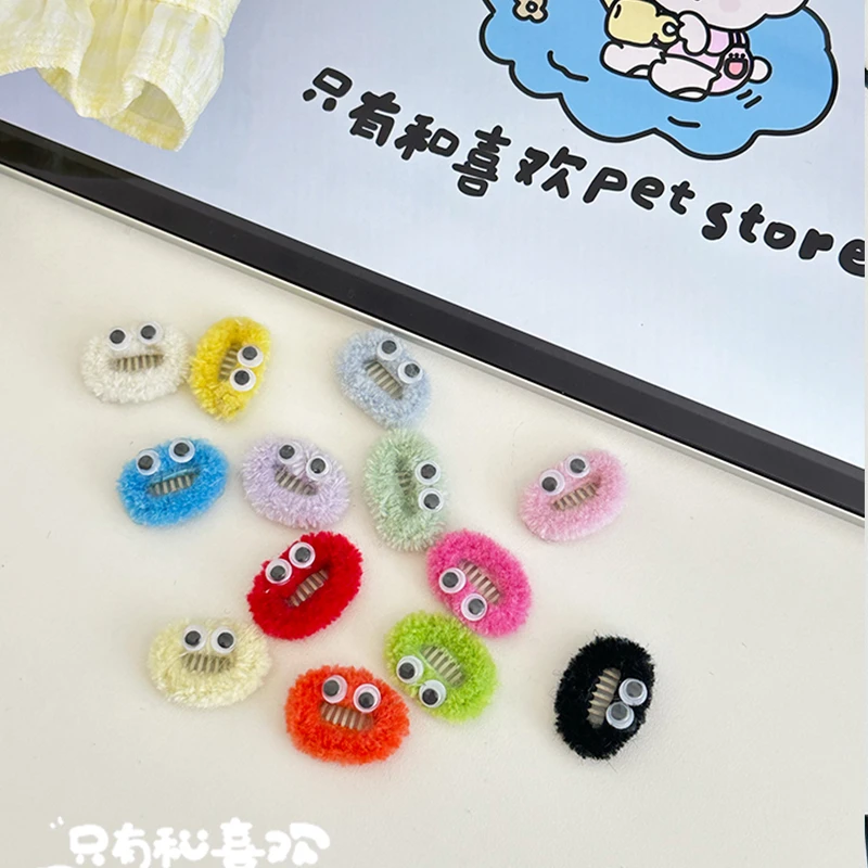 手工迷你碎发宠物bb夹蝴蝶结发夹饰品猫咪头饰约克夏马尔济斯比熊