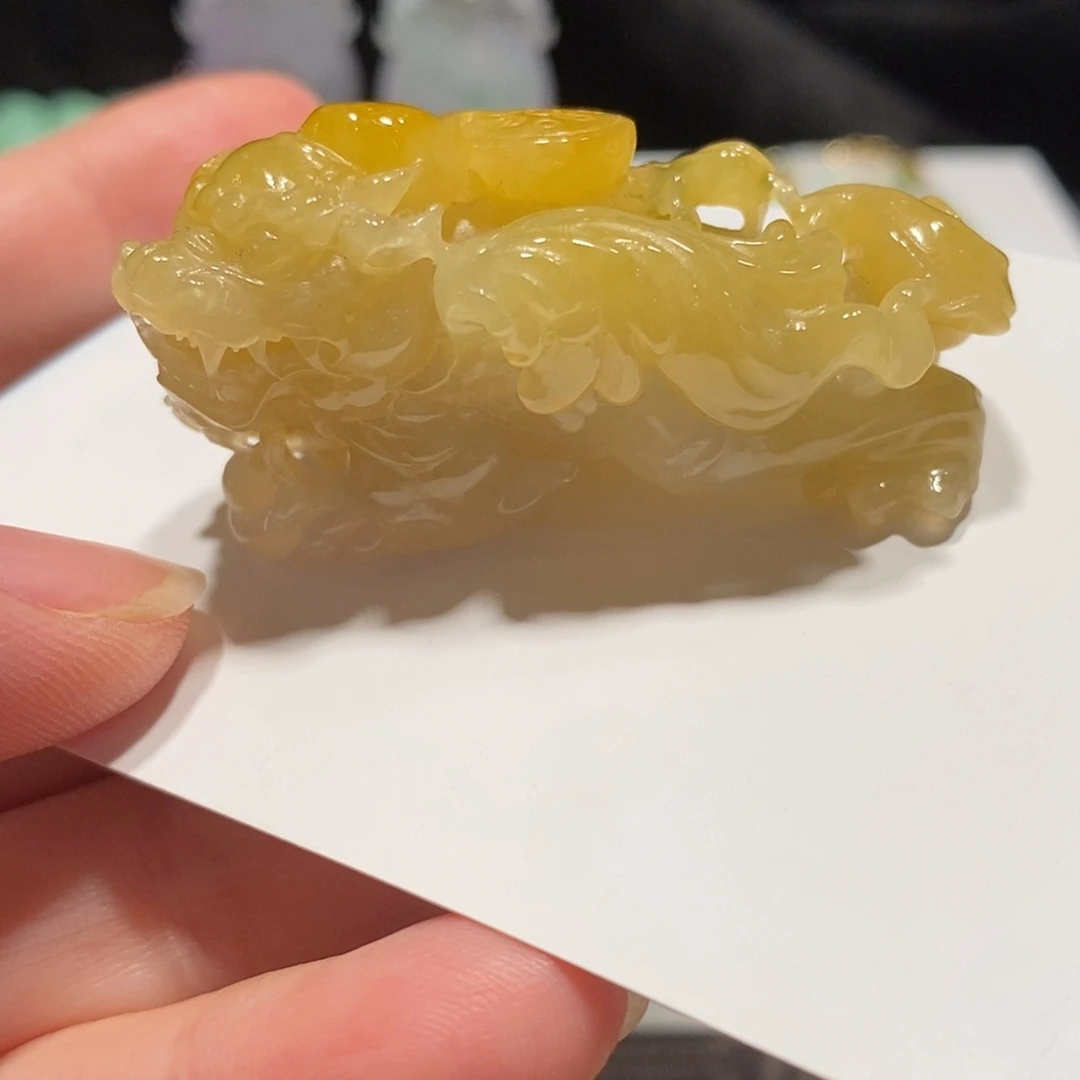 【闪购商品】翡翠颈饰未镶嵌貔貅