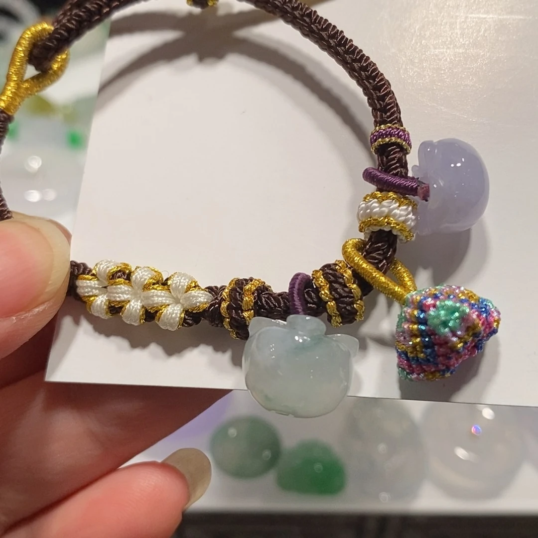 【闪购商品】翡翠颈饰未镶嵌手绳