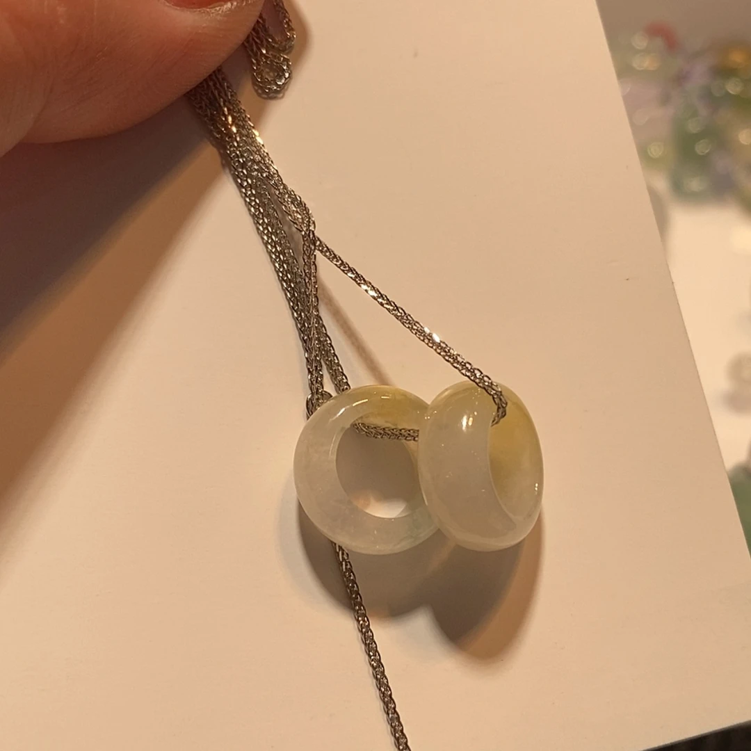 【闪购商品】翡翠颈饰未镶嵌丽*