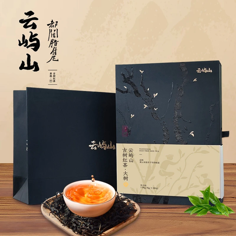 双十一荣耀云屿山野生茶古树红茶源头好茶原生态单株礼盒装120g