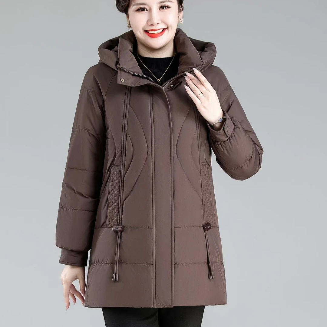 2024年冬季新款女士羽绒服短款连帽保暖