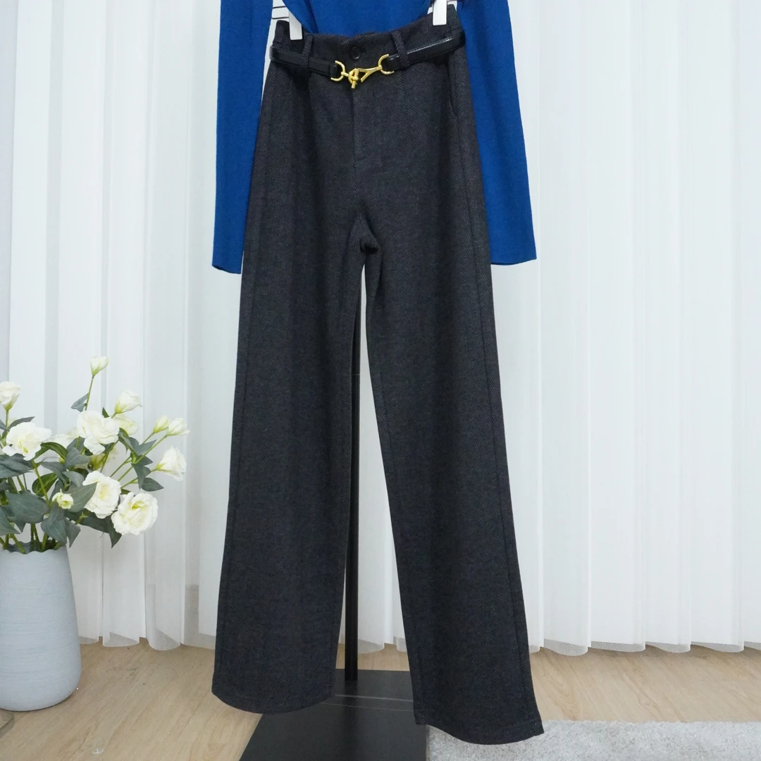 2025文哥工作室新品秋季女装休闲长裤YZ-83D023