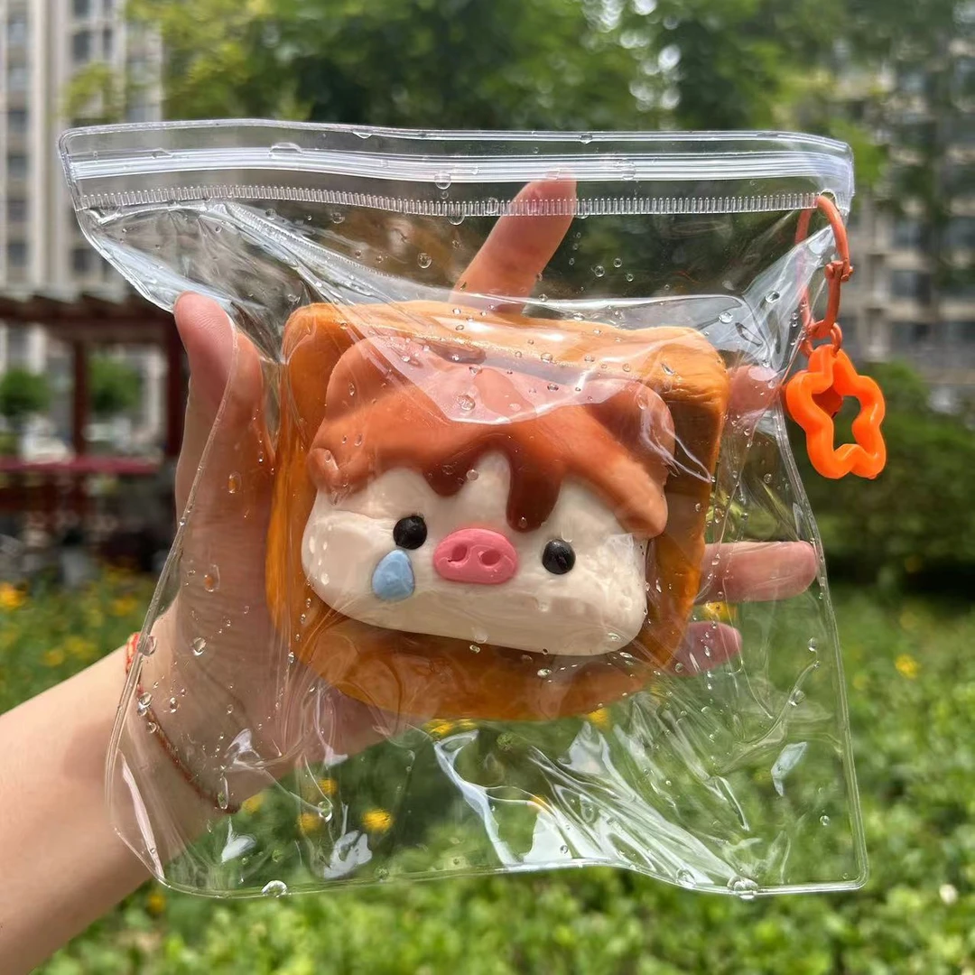 [七分糖专属] 巨型猪猪面包 硅胶捏捏（默认微瑕）