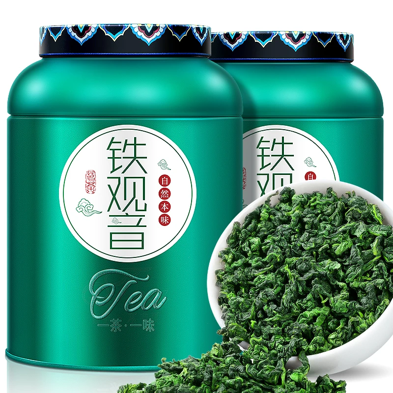 中谷御品茶叶特级安溪铁观音新茶兰花香清香型耐泡铁观音茶叶500g