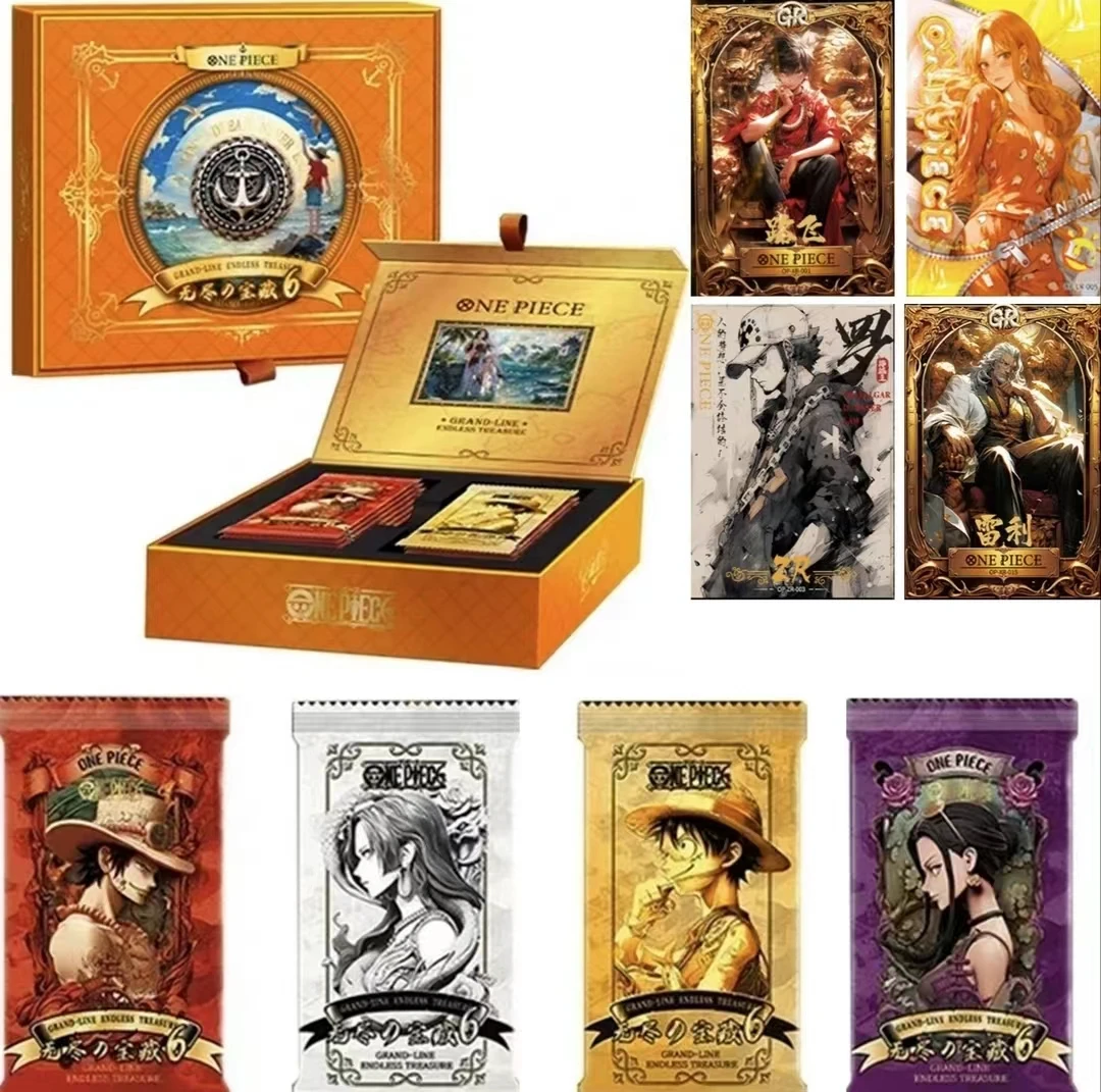 【拆盒】卡巴戈第六弹《航海王-无尽宝藏》收藏卡牌盲盒（默认代拆）