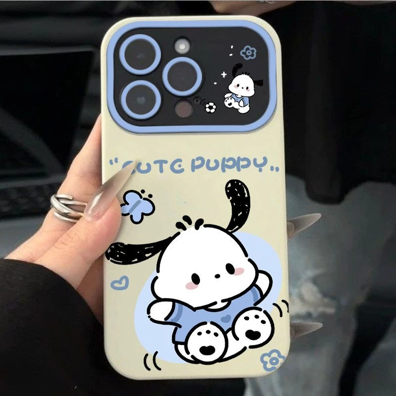 帕恰狗大视窗苹果14promax手机壳iPhone13全包防摔12硅胶11卡通xs
