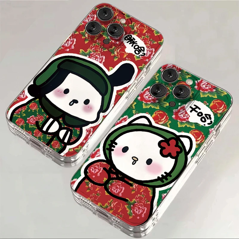 苹果OPPO华为VIVO小米趣味东北凯蒂iPhone15/13手机壳14创意12/11