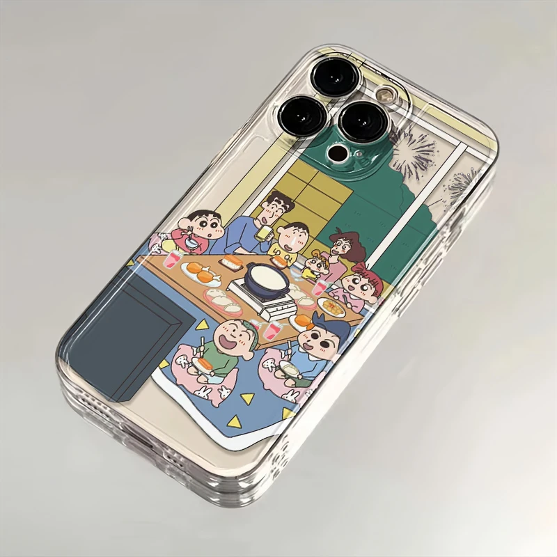 小新团圆饭苹果小米华为iPhone15/14promax手机壳13太空12软壳11
