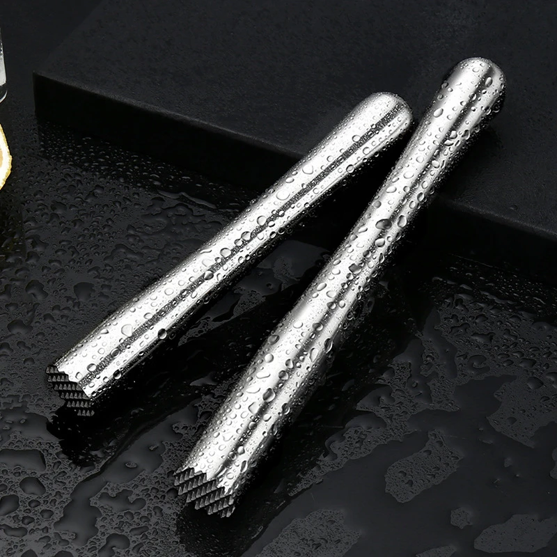 不锈钢碎冰棒捣碎器手打柠檬奶茶店调酒工具水果捣汁棒敲冰锤家用