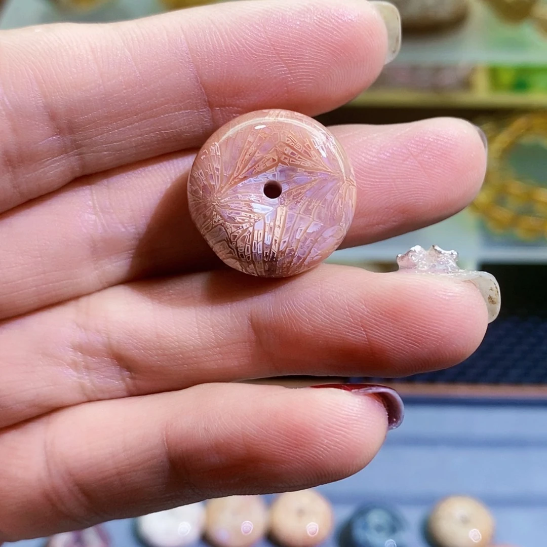 【闪购商品】烟晶手链未镶嵌珊瑚玉扣子