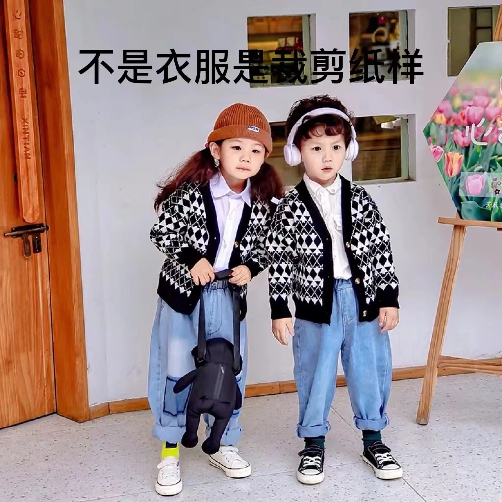 T9959纸样男女童开衫裁剪纸样